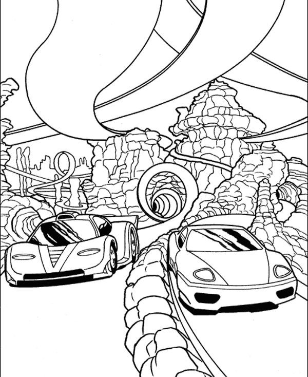 Race Car Coloring Pages For Kids
 29 best images about coloring pages on Pinterest