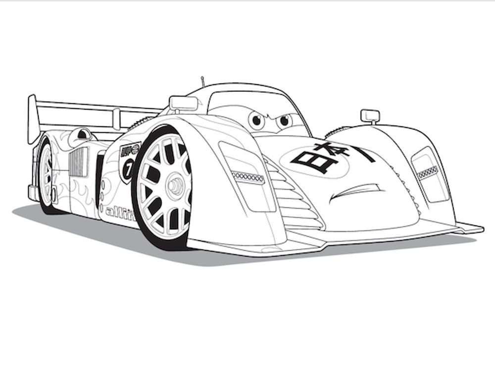 Race Car Coloring Pages For Kids
 Print & Download Kids Cars Coloring Pages