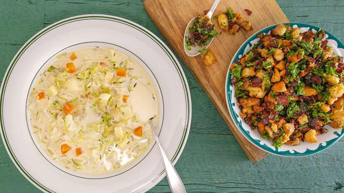 Rachael Ray Winter Vegetable Chowder
 Rachael s Winter Ve able Chowder