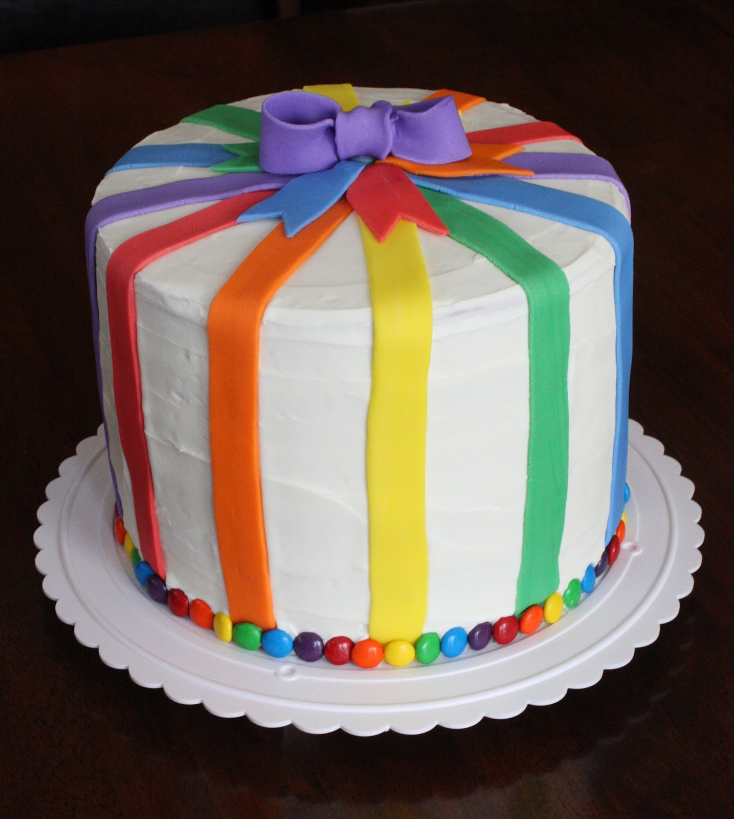 Rainbow Birthday Cakes
 Straight to Cake Rainbow Cake