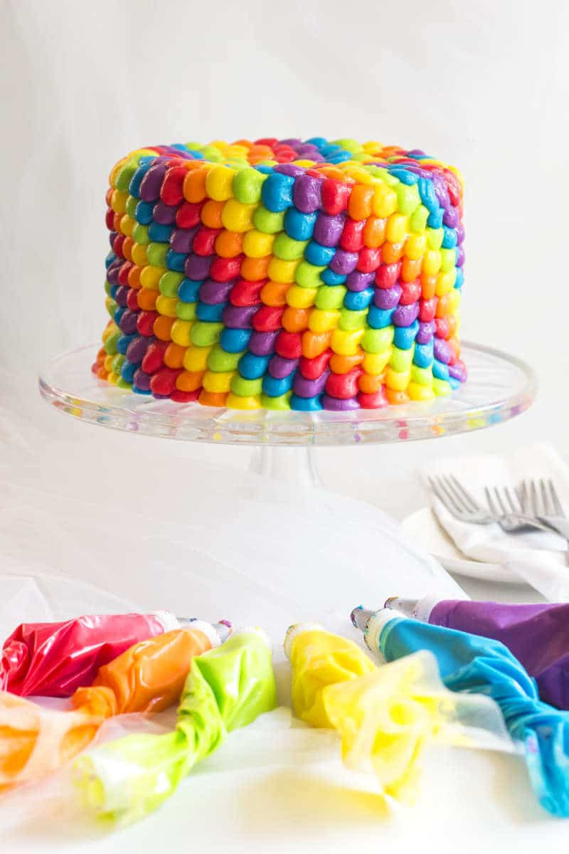 Rainbow Birthday Cakes
 Rainbow Birthday Cake
