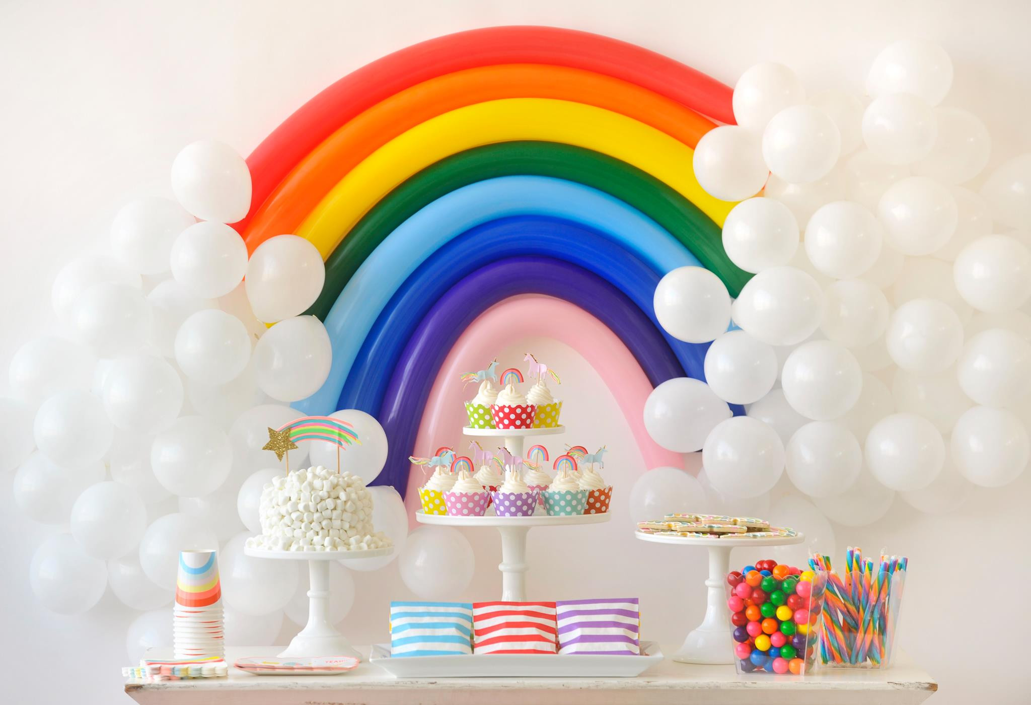 Rainbow Party For Kids
 Over the Rainbow Birthday Party for Kids Project Nursery