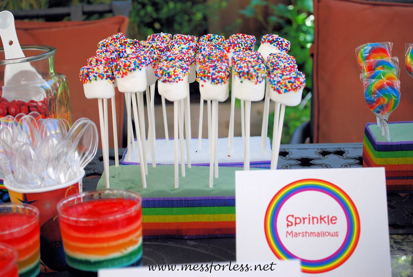 Rainbow Party For Kids
 DIY Rainbow Party Ideas Mess for Less