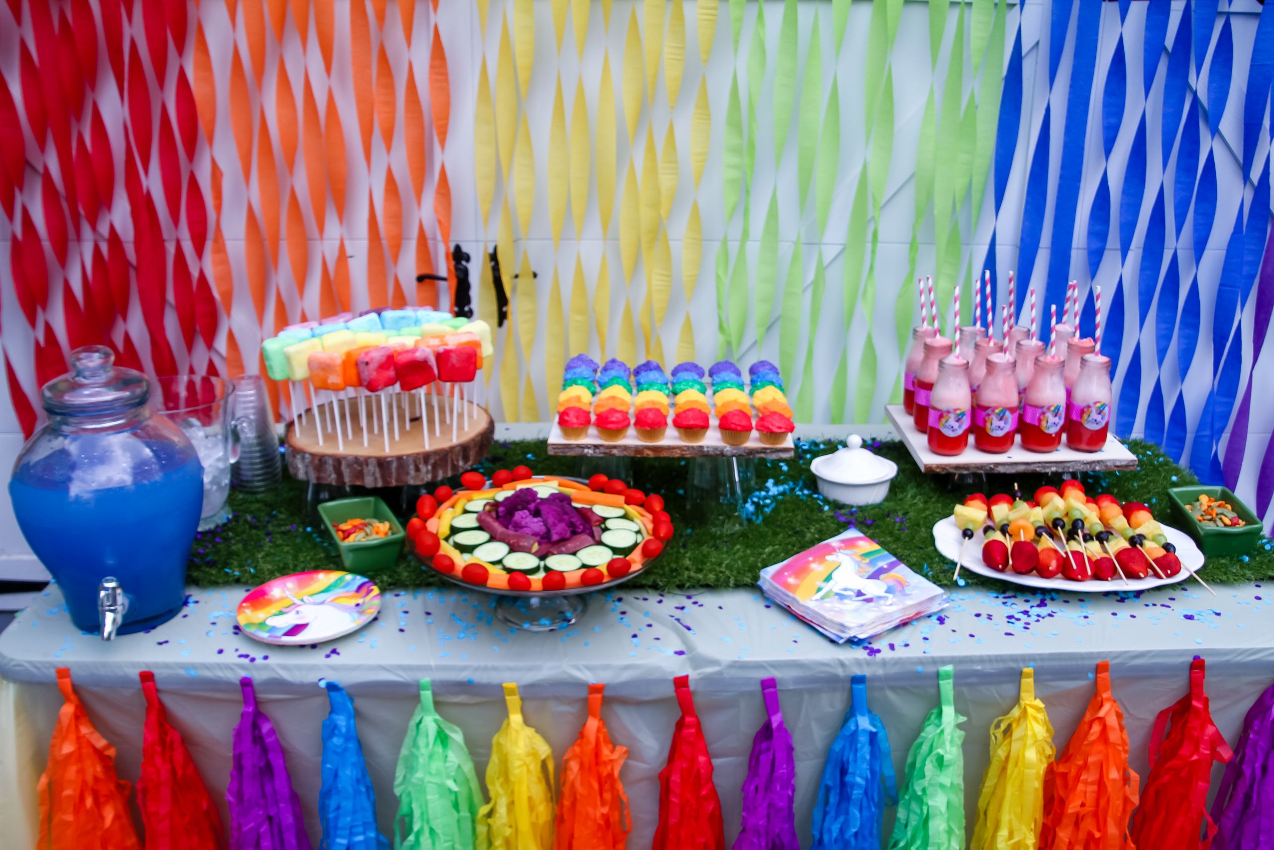 Rainbow Unicorn Birthday Party Ideas
 Throw the ultimate unicorn rainbow unicorn party for a