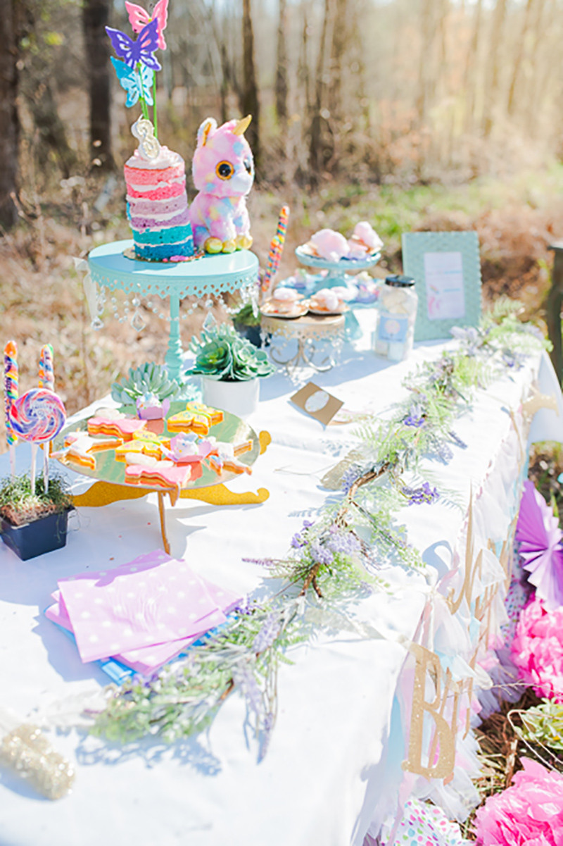 Rainbow Unicorn Party Ideas
 Fairies Unicorns Rainbows Party