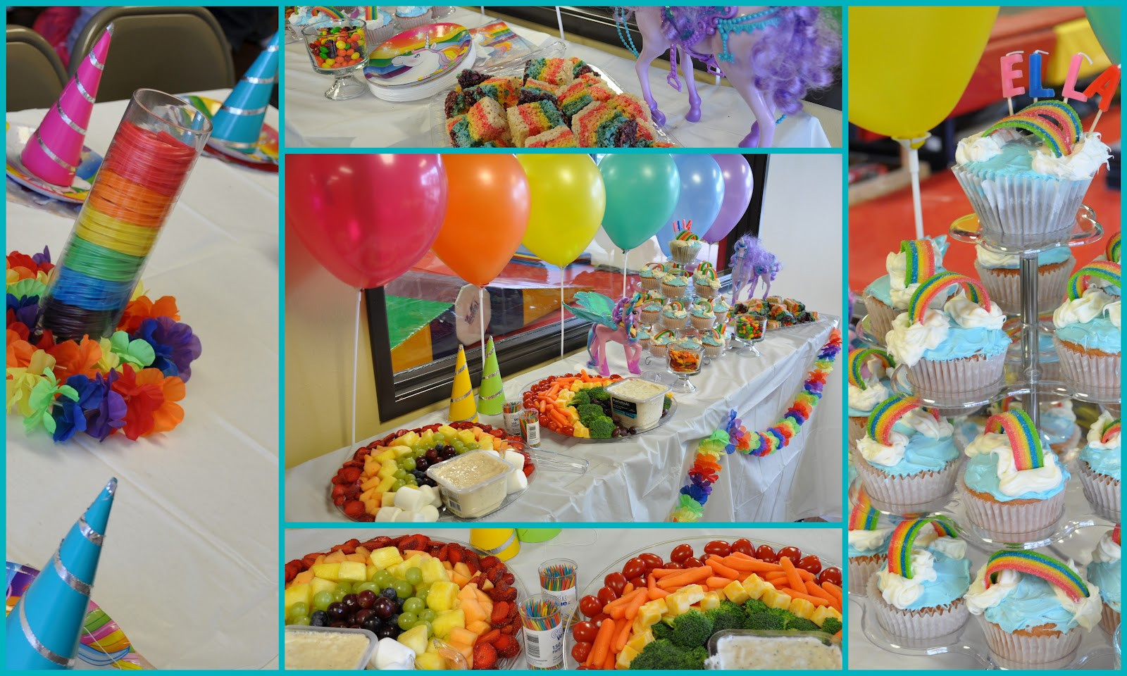 Rainbow Unicorn Party Ideas
 Clearly Candace Ninjas Unicorns and Rainbows Oh My