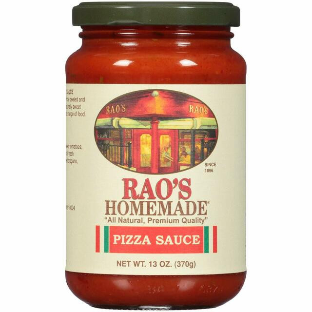 Rao'S Pizza Sauce
 2 Pack Rao s Homemade All Natural Pizza Sauce 13 Ounce