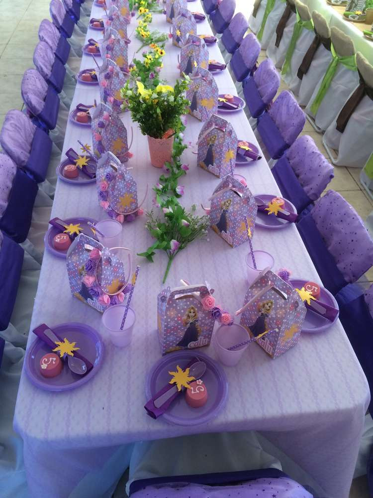 Rapunzel Birthday Party Decorations
 Rapunzel Tangled Birthday Party Ideas