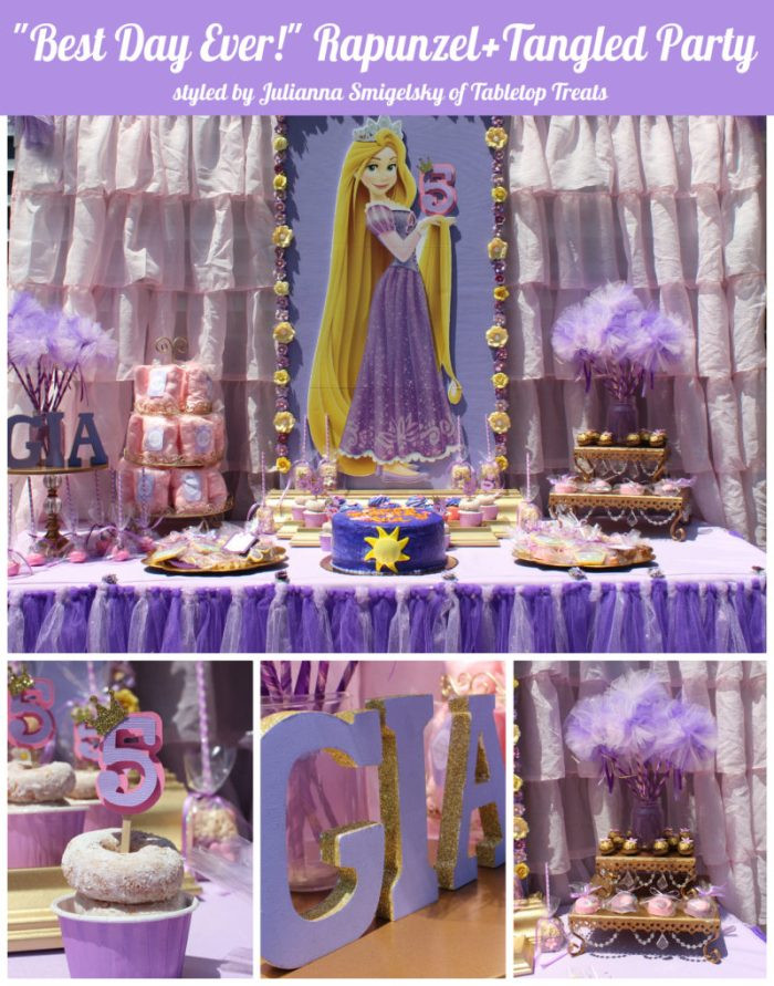 Rapunzel Birthday Party Decorations
 Gorgeous Rapunzel Party You Must See Made by A Princess