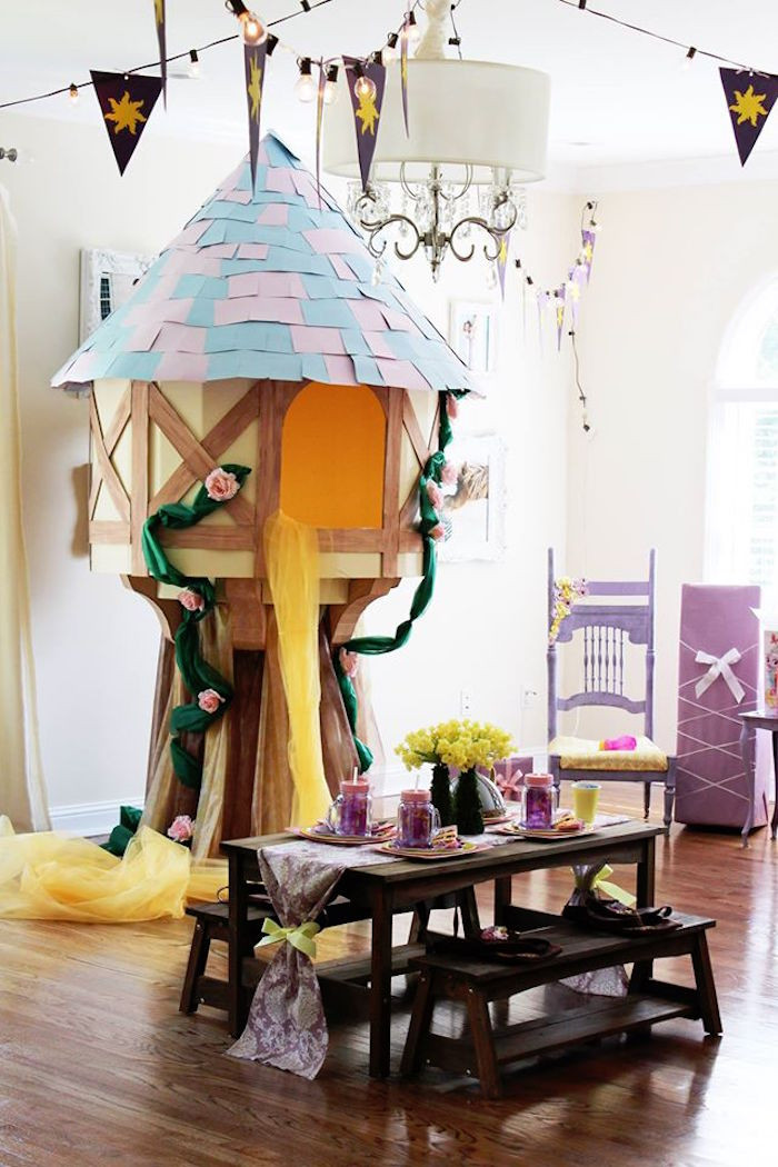 Rapunzel Birthday Party Decorations
 Kara s Party Ideas Rapunzel Birthday Party