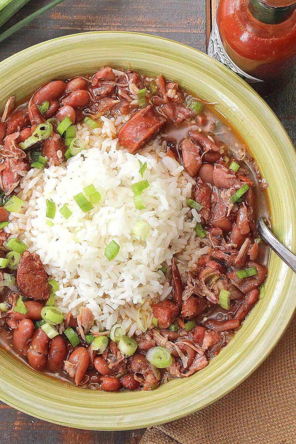Re Beans And Rice
 Classic New Orleans Red Beans and Rice