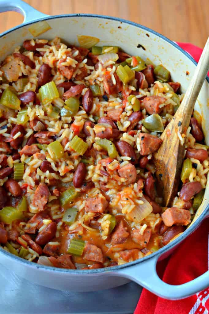Re Beans And Rice
 Red Beans and Rice A Delectable Easy e Pot Wonder