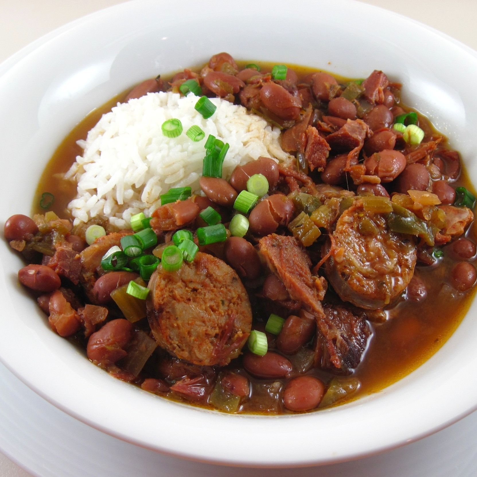 Re Beans And Rice
 Slow Cooker Red Beans and Rice