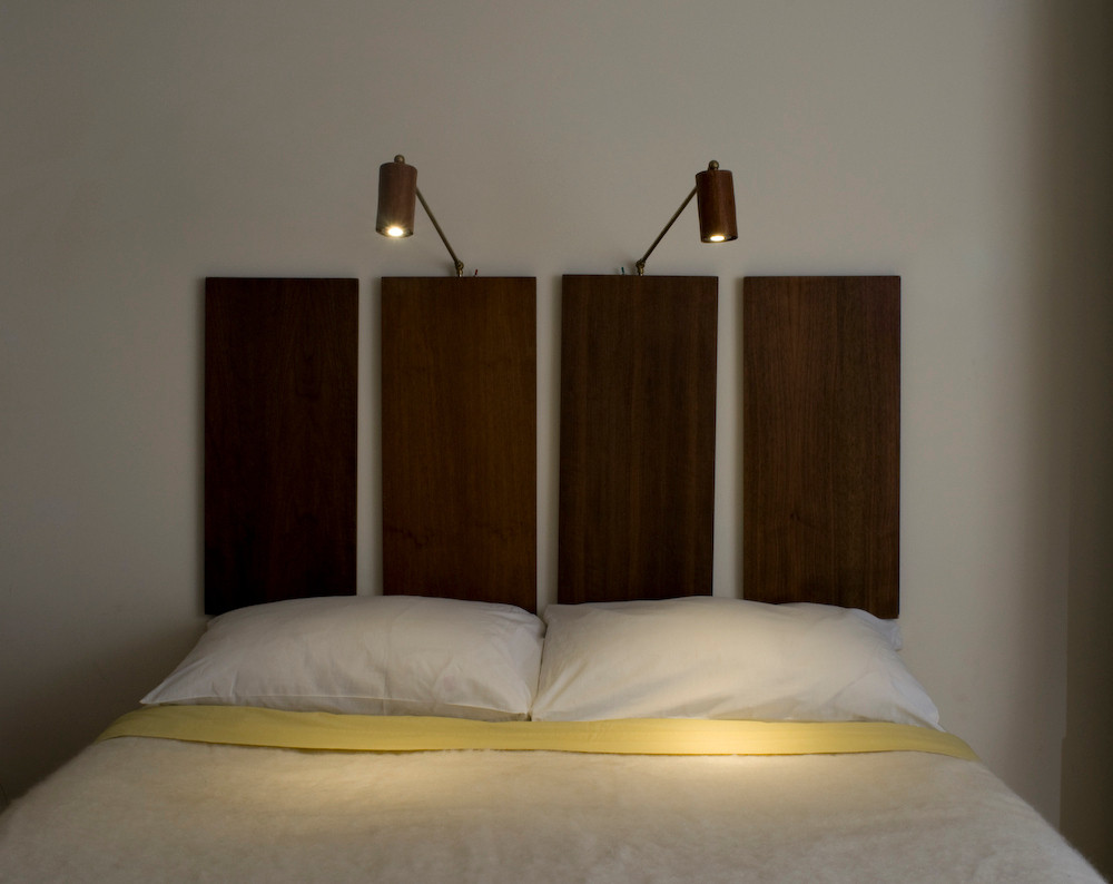 Reading Lights For Bedroom
 Mahogany LED bedside reading light