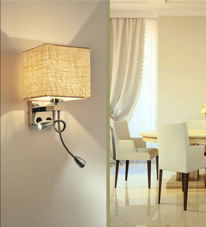 Reading Lights For Bedroom
 Modern LED wall desk light bed lamp reading light hotel