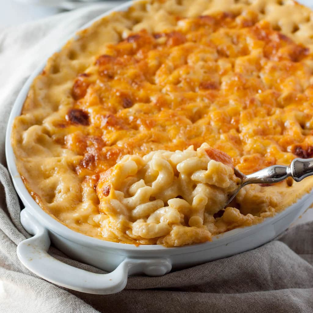 Recipe Baked Macaroni And Cheese
 Perfect Southern Baked Macaroni and Cheese Basil And Bubbly