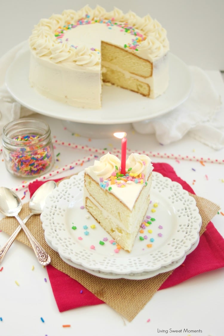 Recipe For Birthday Cake
 Birthday Cake Icing Recipe Living Sweet Moments
