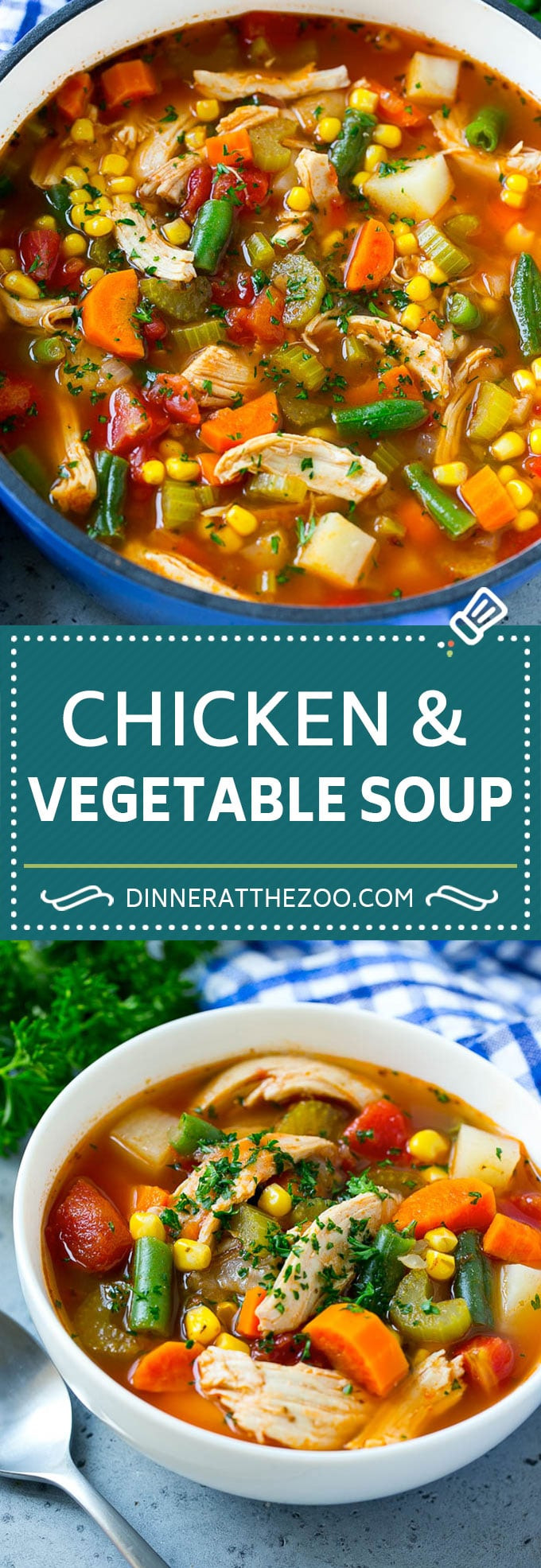 Recipe For Chicken Vegetable Soup
 Chicken Ve able Soup Dinner at the Zoo