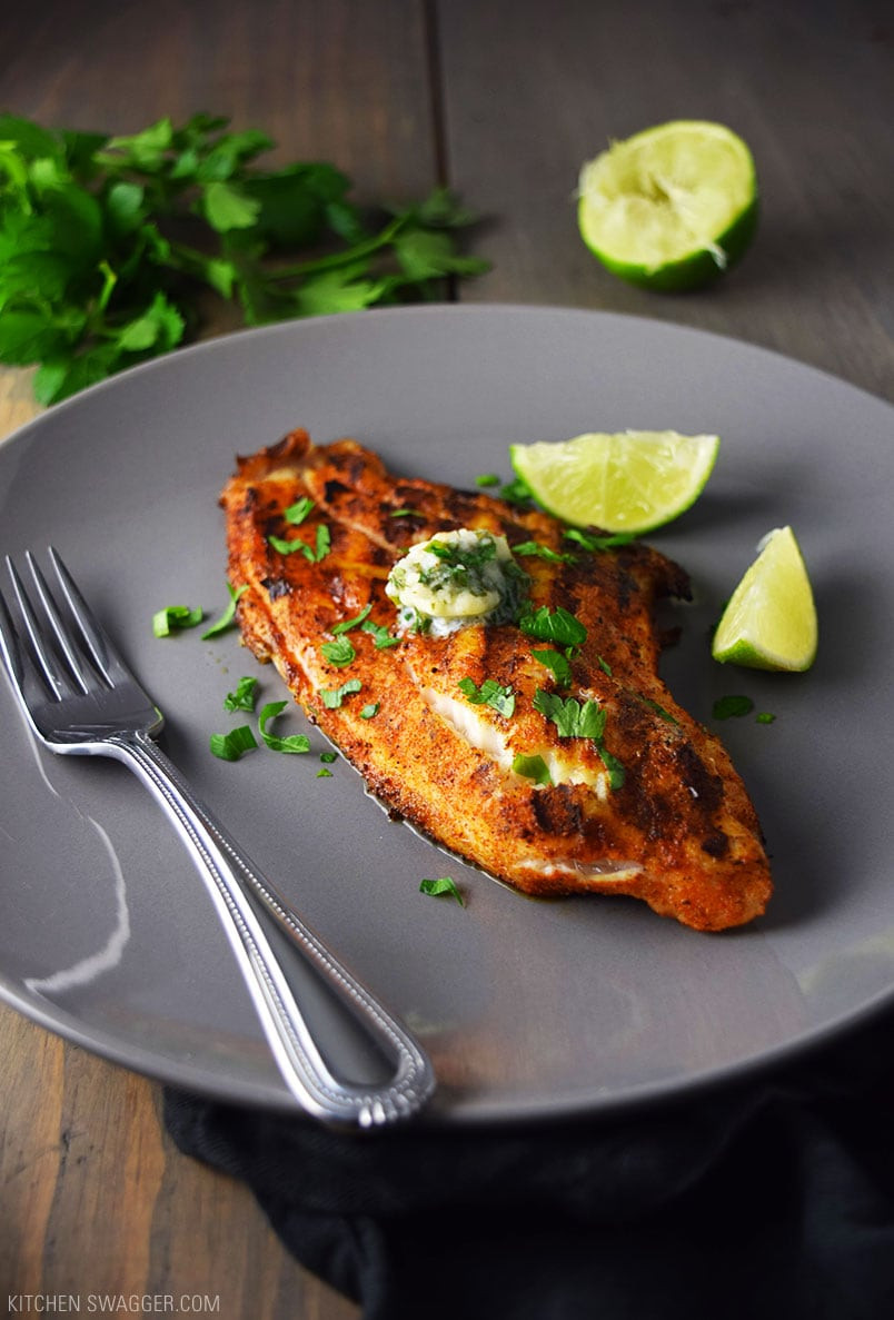 Recipes For Cat Fish
 Grilled Blackened Catfish with Cilantro Lime Butter Recipe