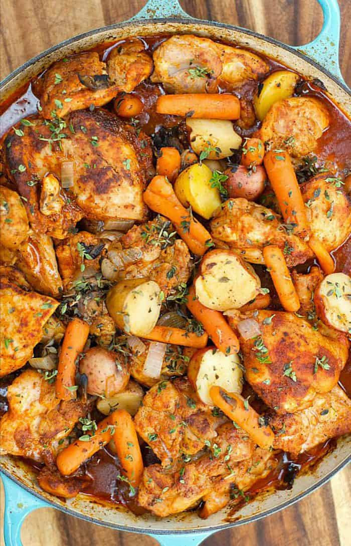 Recipes For Chicken Thighs
 e Pot Paprika Chicken Thighs Reluctant Entertainer