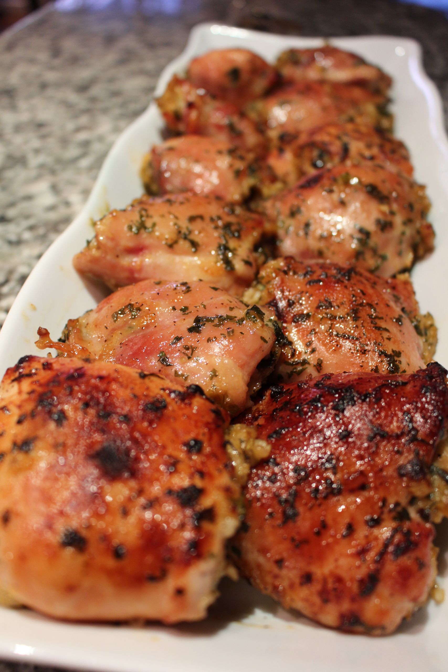Recipes For Chicken Thighs
 Stuffed Boneless Skinless Chicken Thighs – sisters who dish