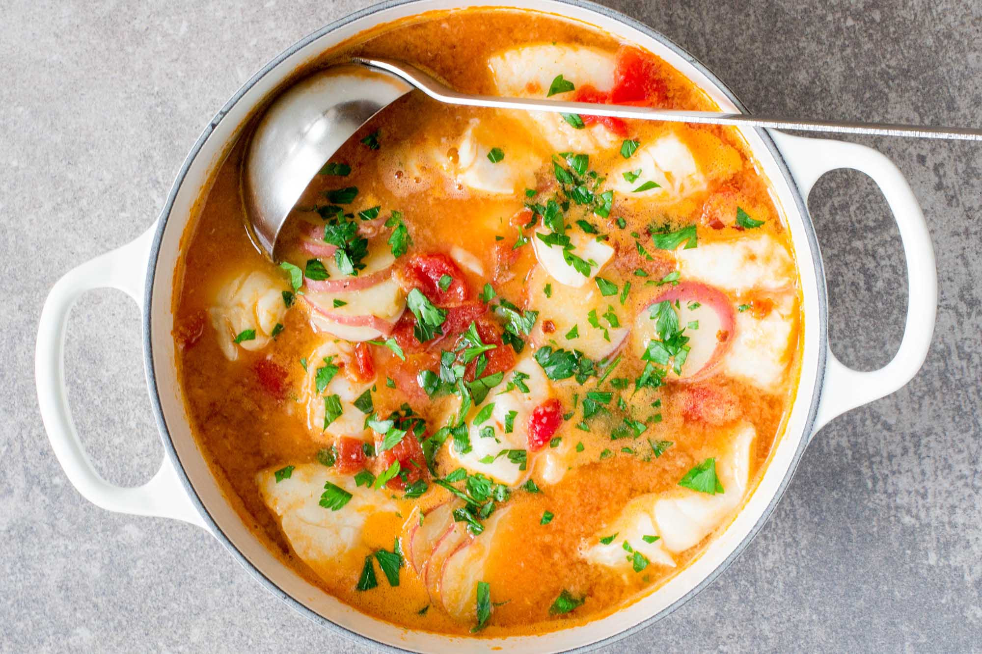 Recipes For Fish Soups
 Fish Stew with Ginger and Tomatoes Recipe