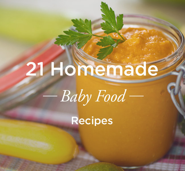 Recipes For Homemade Baby Food
 21 Homemade Baby Food Recipes