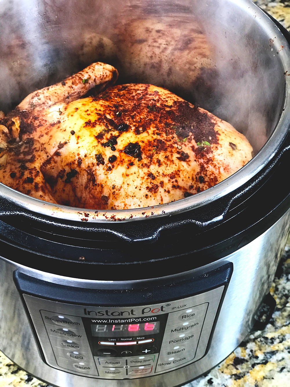 Recipes For Instant Pot Pressure Cooker
 Whole Chicken Pressure Cooker Recipe Using The Instant Pot