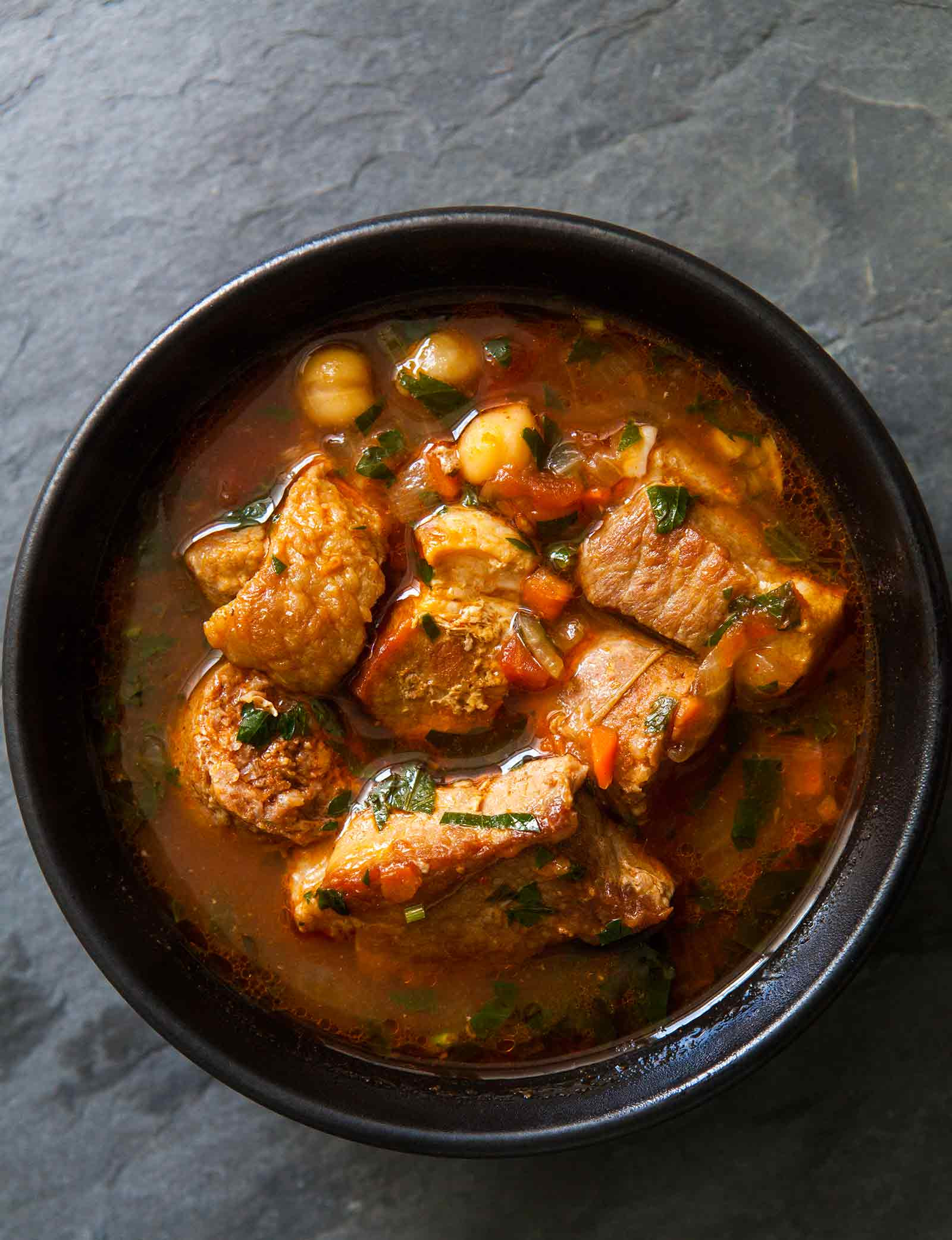 Recipes For Pork Stew
 Spicy Pork Stew with Chickpeas and Sausage Recipe