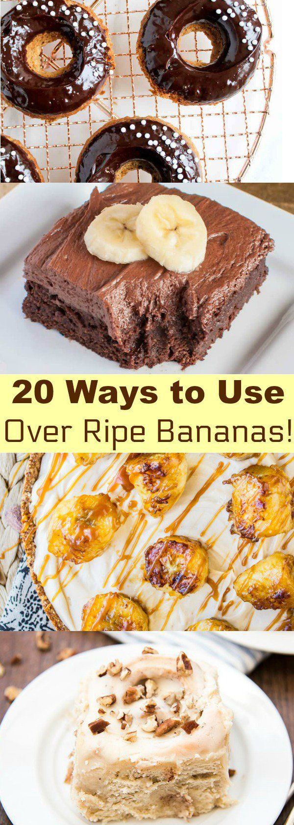 Recipes For Ripe Bananas Other Than Banana Bread
 20 Mouthwatering Ways to Use Over Ripe Bananas