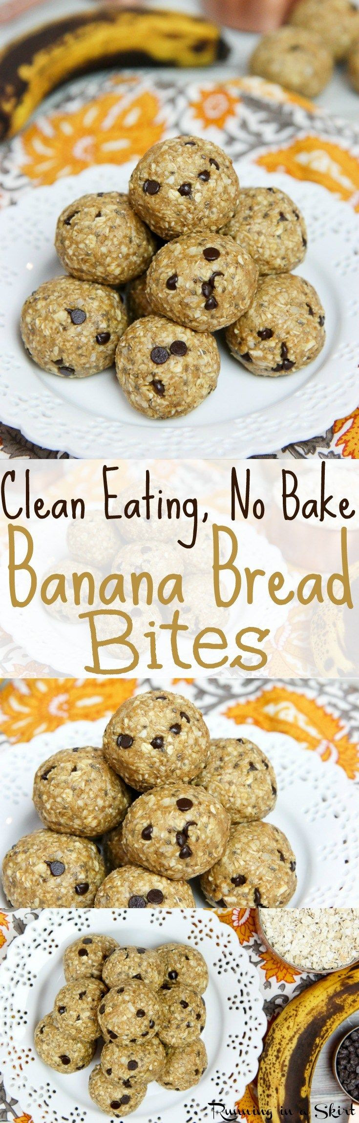 Recipes For Ripe Bananas Other Than Banana Bread
 Healthy Clean Eating No Bake Banana Bread Bites recipe