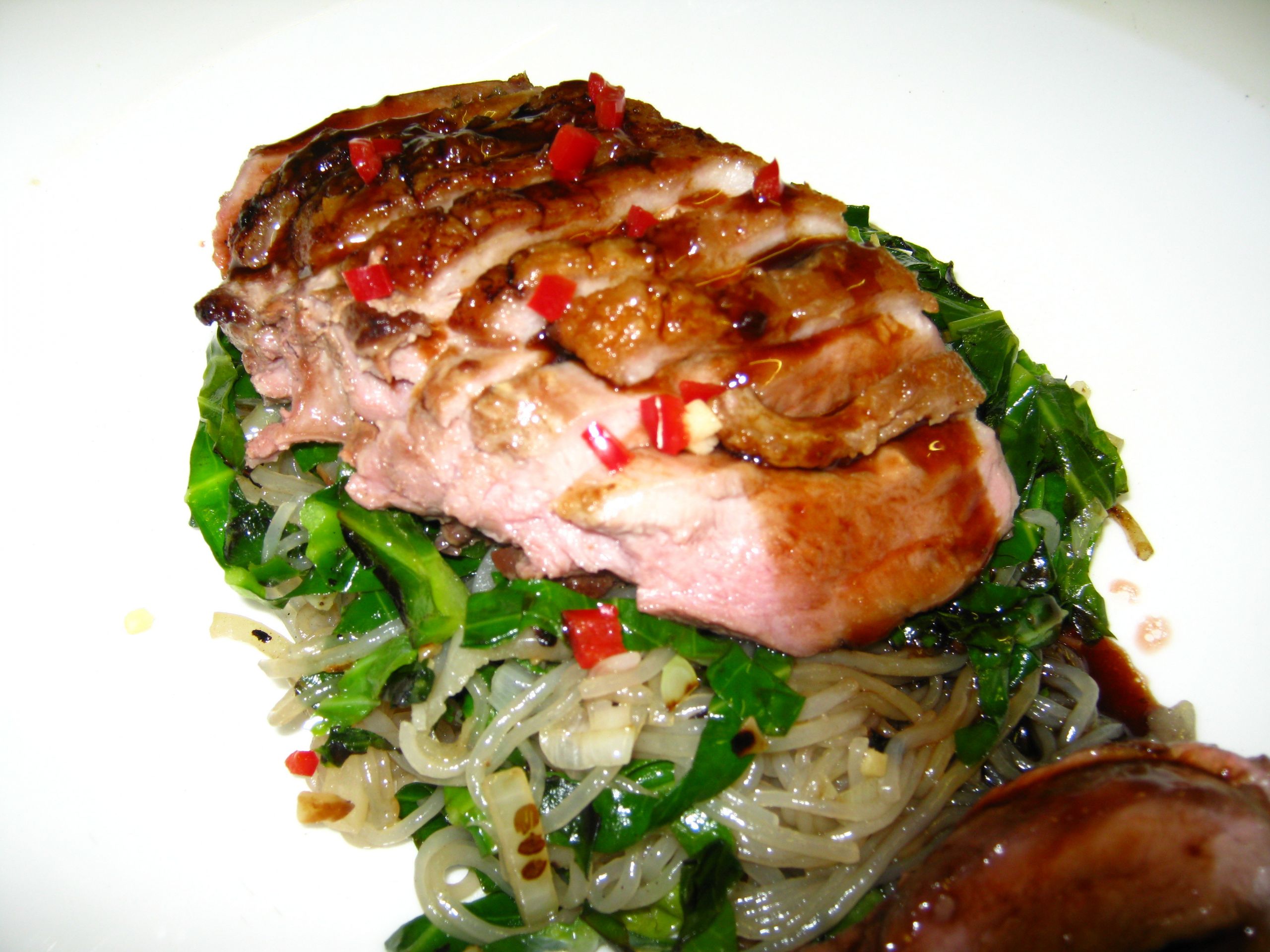 Recipes For Sauces To Go With Duck
 Duck Breast In Sizzling Sauce & Sweet Potato Noodles