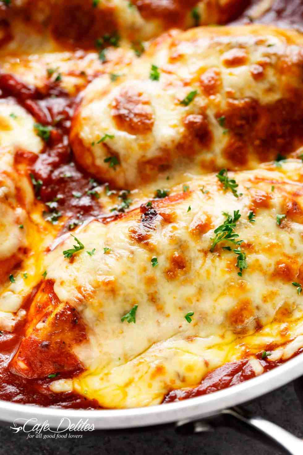 Recipes Low Carb
 Easy Mozzarella Chicken Recipe Low Carb Chicken Parm