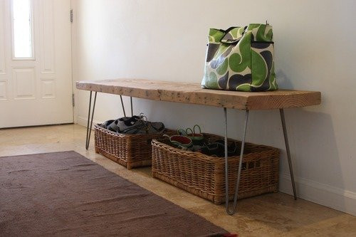 Reclaimed Wood Bench DIY
 Beautiful DIY Reclaimed Wood Bench Just $109