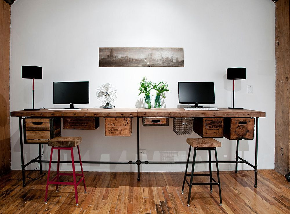 Reclaimed Wood Desk DIY
 25 Ingenious Ways to Bring Reclaimed Wood into Your Home