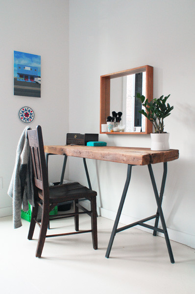 Reclaimed Wood Desk DIY
 Picture DIY Home fice Reclaimed Desk