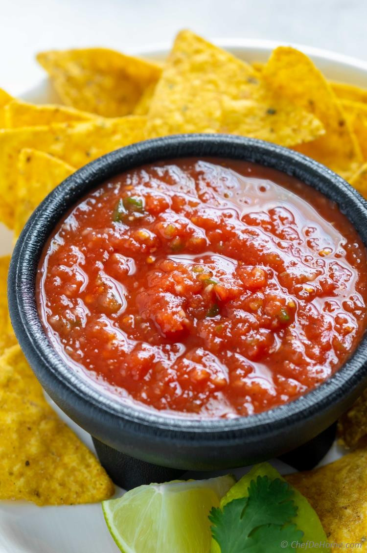 Red Salsa Recipe
 Homemade Salsa Recipe