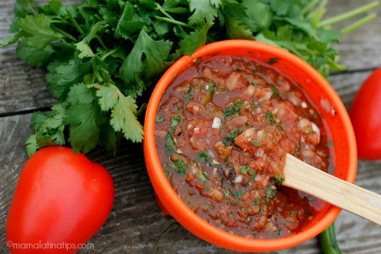 Red Salsa Recipe
 Chunky Red Salsa Recipe Mama Latina Tips