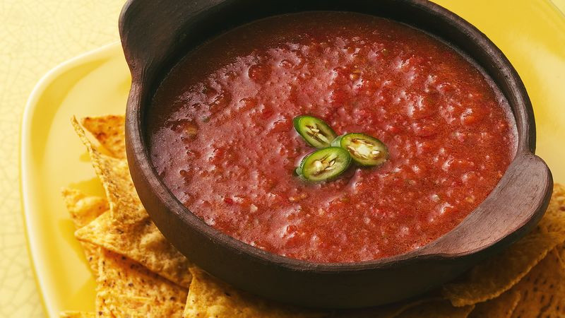 Red Salsa Recipe
 Authentic Basic Red Salsa Recipe BettyCrocker