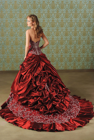 Red Wedding Dresses
 bridal style and wedding ideas Red Wedding Dresses