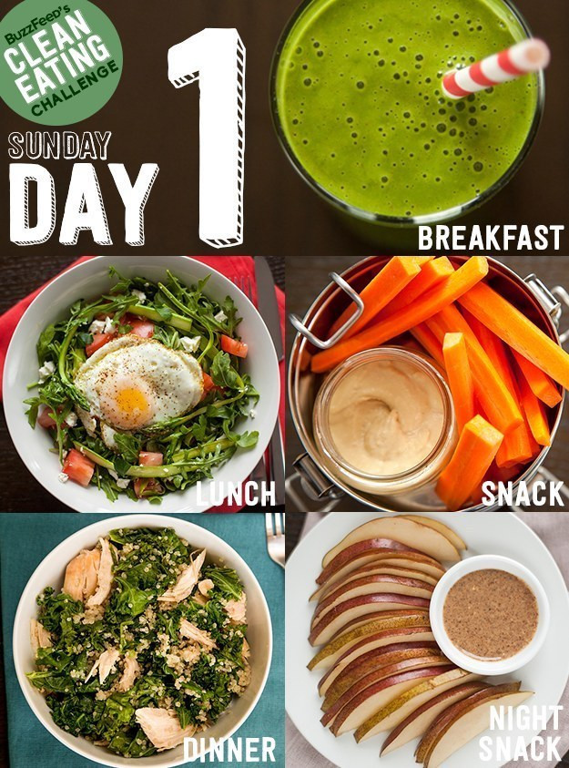 Reddit Clean Eating
 Day 1 The Clean Eating Challenge