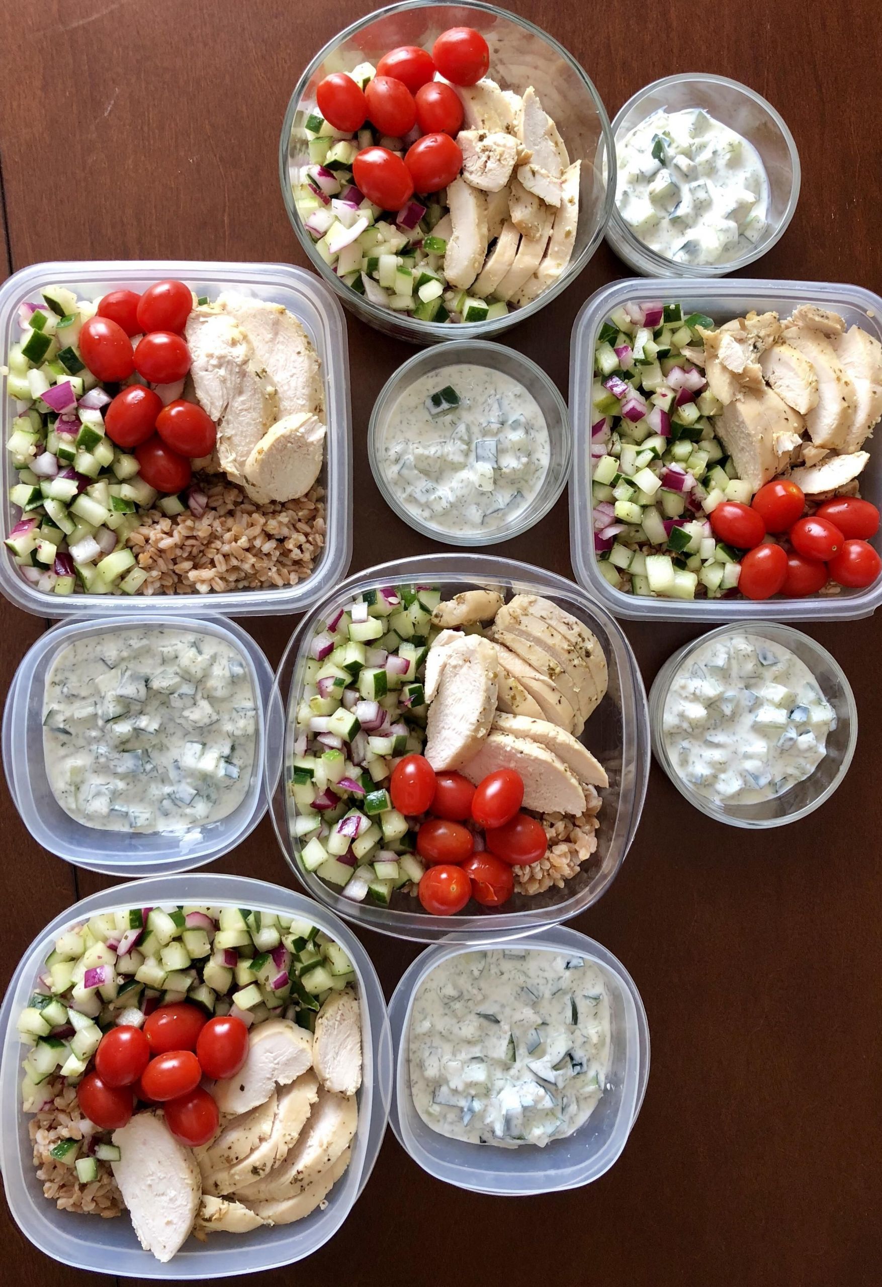 Reddit Clean Eating
 Greek chicken bowls