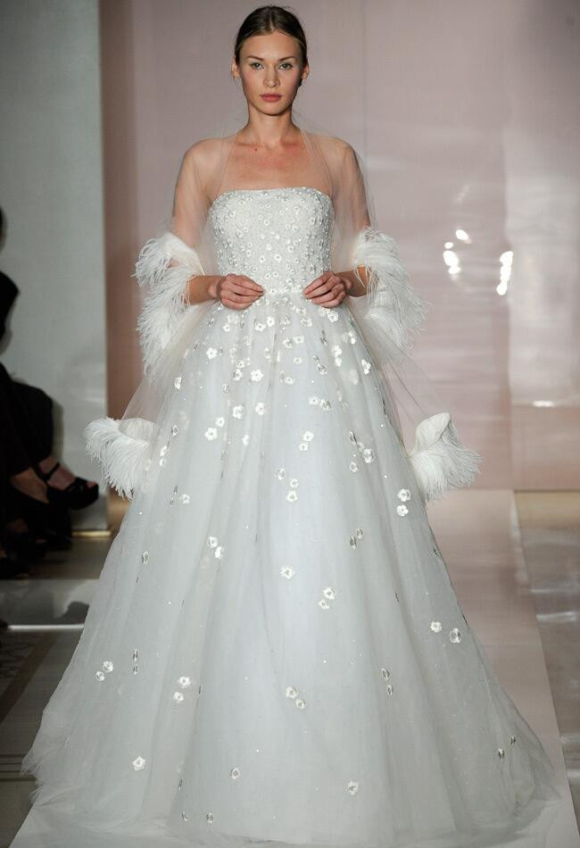 Reem Acra Wedding Gown
 Reem Acra Fall 2014 Wedding Dresses