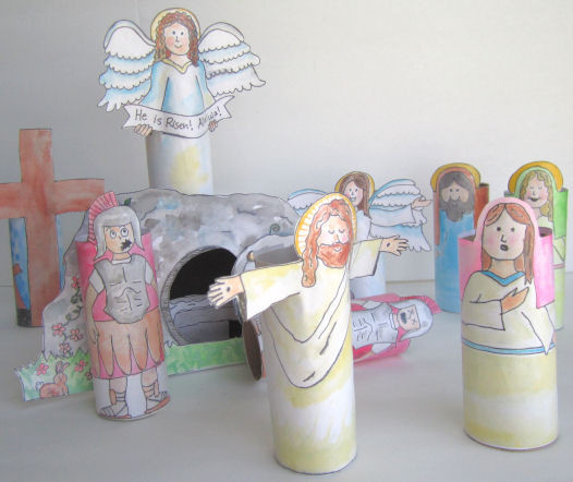 Religious Easter Crafts For Kids
 Catholic Icing Religious Easter Craft for Kids Make a