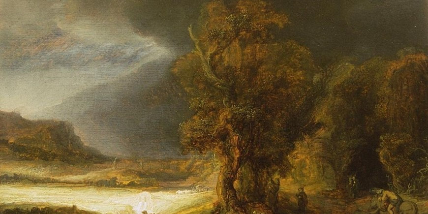 Rembrandt Landscape Paintings
 Rembrandt Landscape with the Good Samaritan