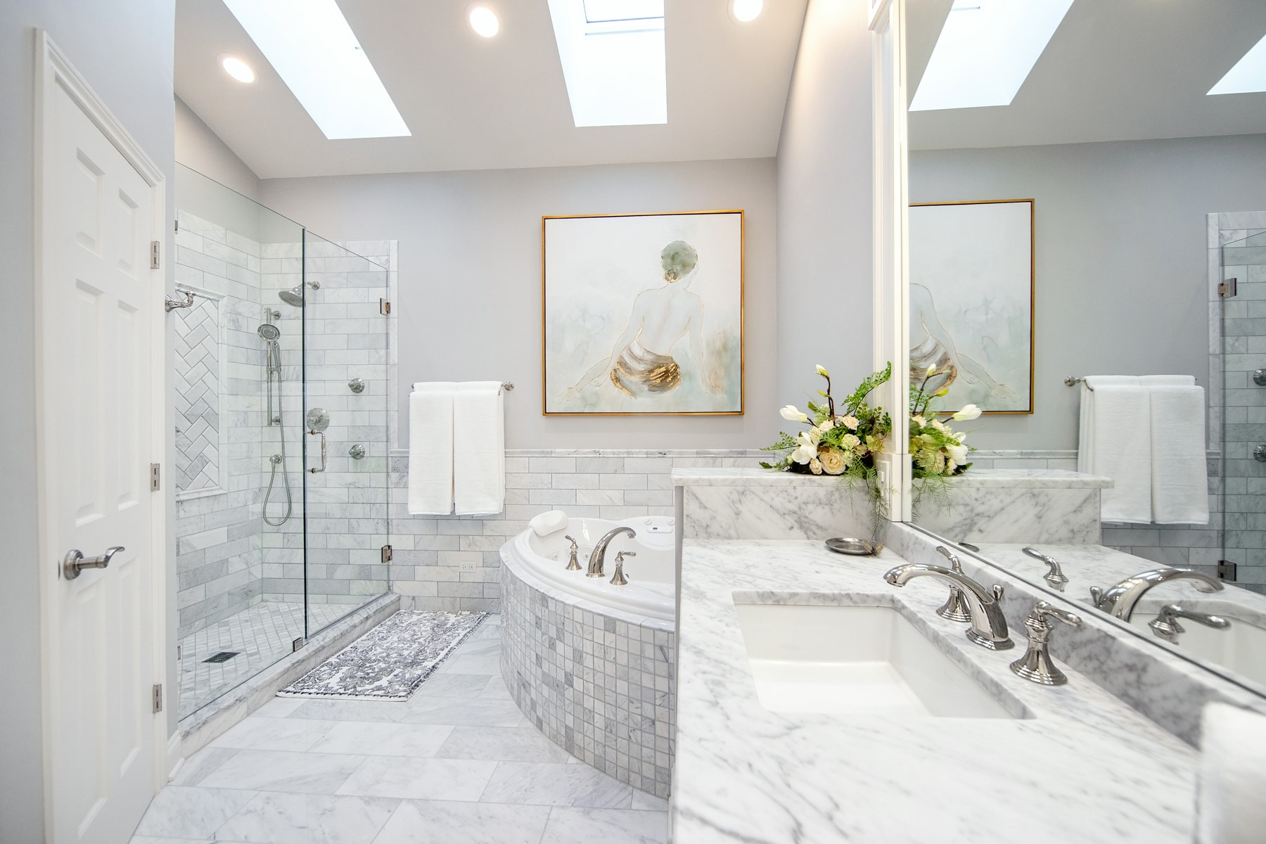 Remodeled Master Bathroom
 Luxurious Master Bathroom Remodel Linly Designs