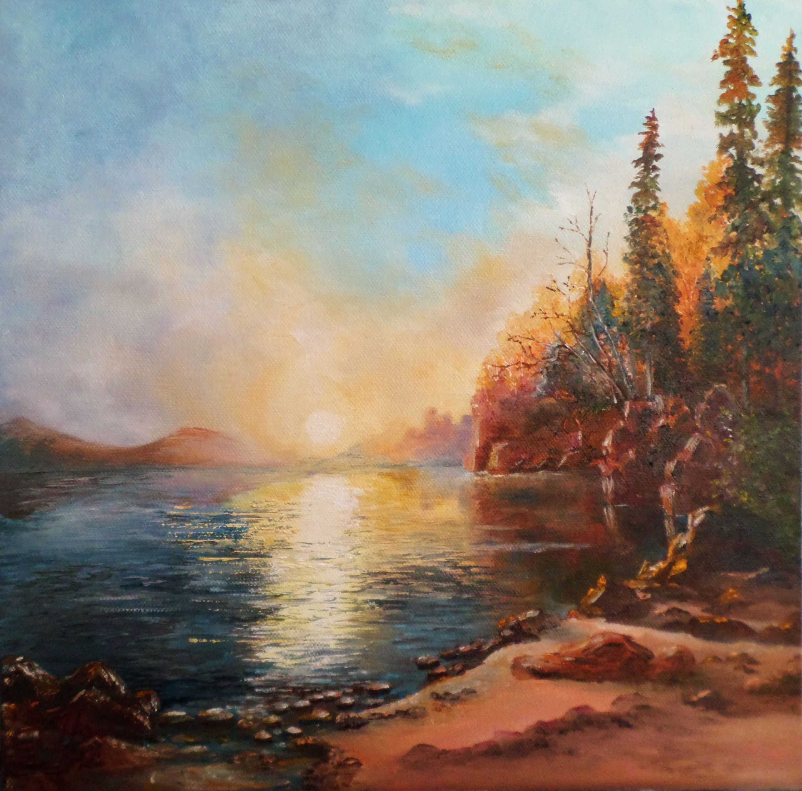 Renaissance Landscape Paintings
 Renaissance Lake Christina Himes