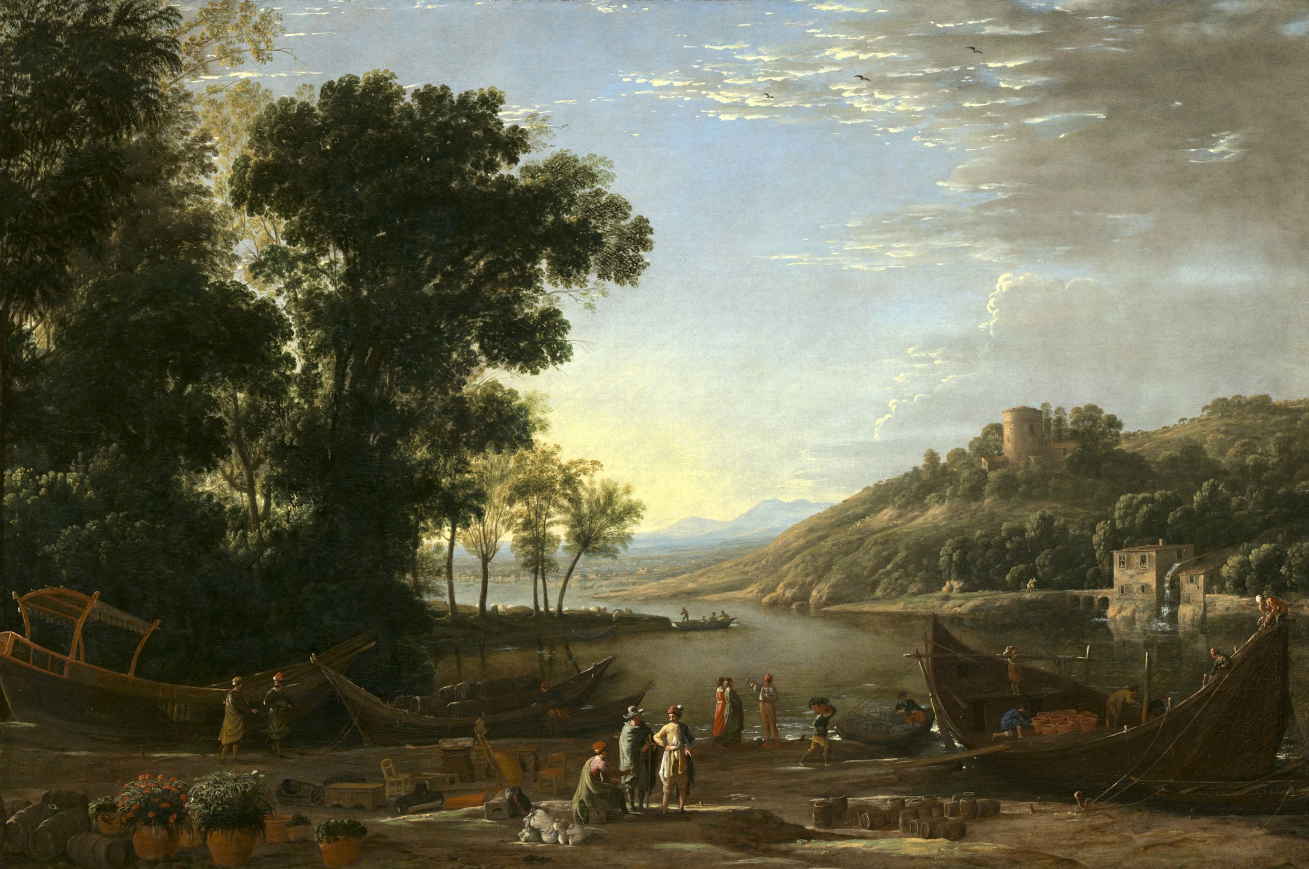 Renaissance Landscape Paintings
 Claude Gellée Lorrain – National Gallery of Art Samuel