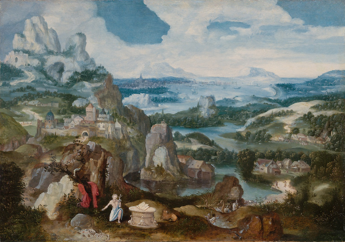 Renaissance Landscape Paintings
 Landscape with the Penitent Saint Jerome