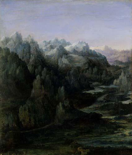 Renaissance Landscape Paintings
 Mountain Range 1530 Albrecht Altdorfer WikiArt
